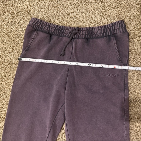 NWOT Carhartt WIP Mosby Script Sweat Pants - Picture 8 of 11